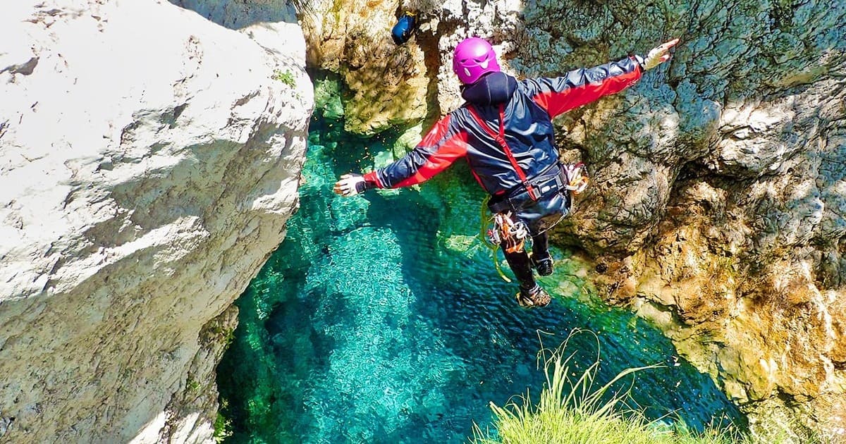 corso base canyoning recovery energy Torrentismo nel Lazio: Riancoli, Aniene, Turano, Corbezzoli, Fosso della Mola, Farfa Torrentismo nel Lazio: Valle dell'Aniene (Laghetto di San Benedetto Subiaco), Valle del Turano, Valle del Salto, Monti Sabini canyoning lazio